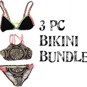 NWT!  3 pc swim bundle, mix and match size small